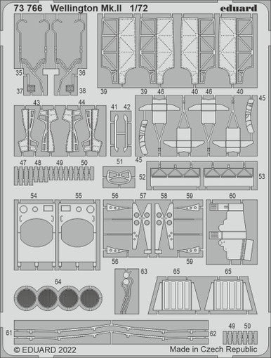 Eduard 73766 1/72 Wellington Mk. II for AIR (Pre-Painted)