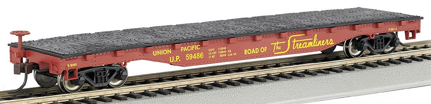 Bachmann 17303 HO 52' Flatcar Union Pacific #59486