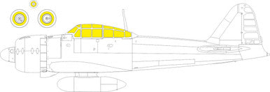 Eduard EX1104 1/48 Zero MASK for FINE MOLDS Kit