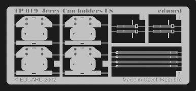 Eduard TP019 1/35 Jerry Can Holders US for Tamiya