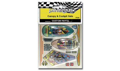 Woodland Scenics P346 All Scale Canopy & Cockpit Sets