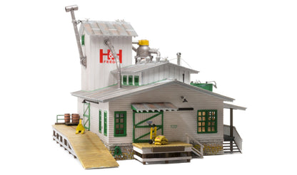 Woodland Scenics BR4949 N Scale H&H Feed Mill
