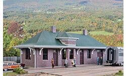Walthers Cornerstone 933-4054 HO Pella Depot Kit
