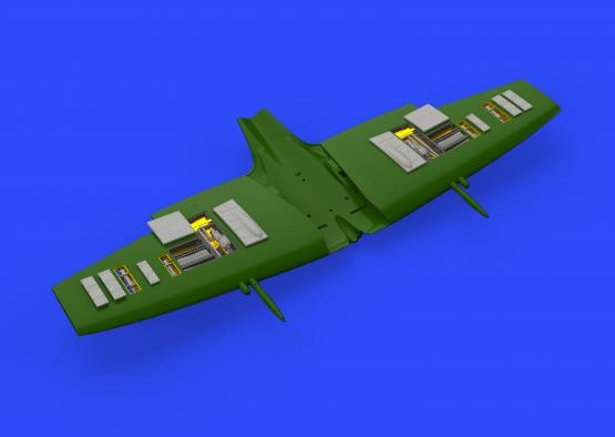 Eduard 672154 1/72 Aircraft- Spitfire Mk VIII Gun Bays for EDU (Photo-Etch & Res