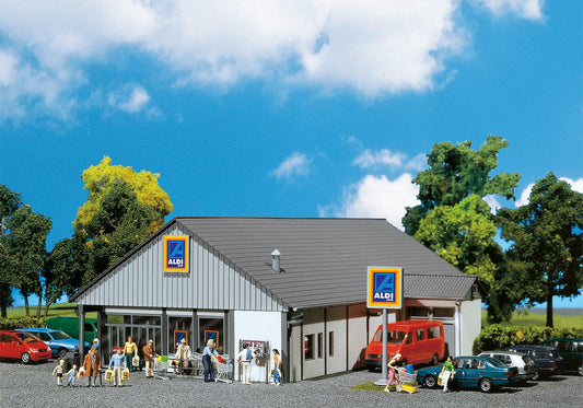 Faller 130339 HO Scale ALDI Supermarket Model Kit