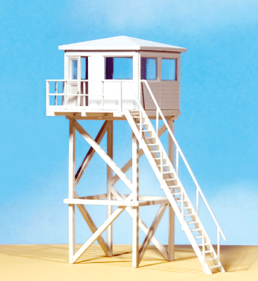 Preiser 17313 HO Scale Lifeguard Tower -- Kit