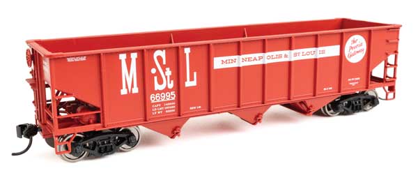 Walthers Mainline 56716 HO Scale 70-Ton AAR 3-Bay Open Hopper - Ready to Run --