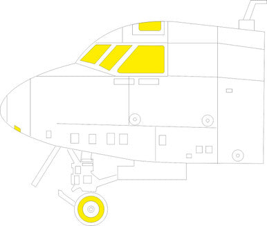 Eduard CX688 1/72 E-2C MASK for HELLER Kit