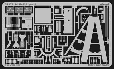 Eduard 35471 1/35 Famo Trailer for TAM Photo Etch Detail Set