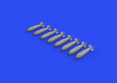 Eduard 672276 1/72 British 1000lb Free Fall Bombs (PE & Resin)