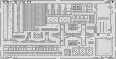 Eduard 72728 1/72 C-130J Exterior for Zvezda