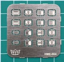 Highlight Model Studio 64 1/24-1/25 Truck Door Latch Set