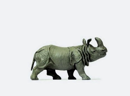 Preiser 29501 HO Scale Animal Indian Rhinoceros #1