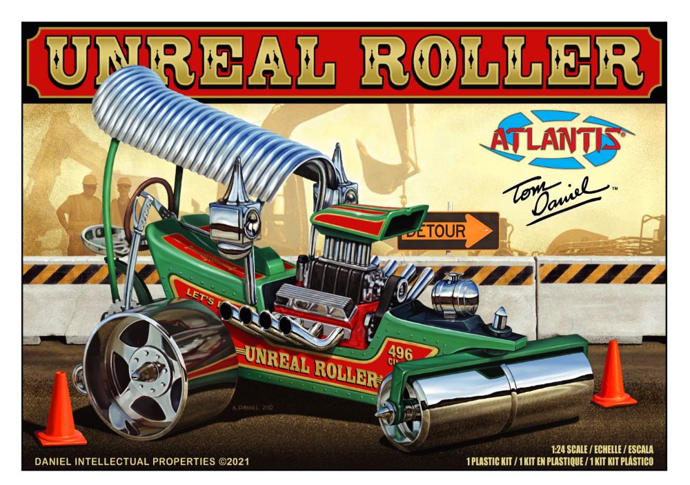 Atlantis Models 5698 1/24 Tom Daniel's Unreal Roller (formerly Monogram)