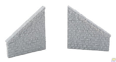 Walthers Cornerstone 4586 HO Railroad Bridge Stone Wing Walls Kit