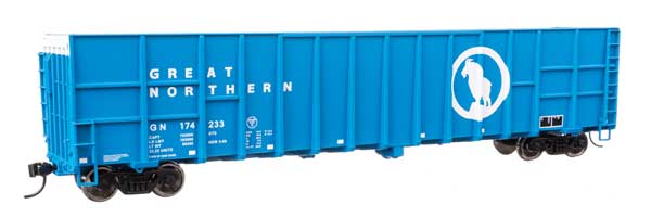 Walthers Mainline 6113 HO Scale 61' Wood Chip Gondola - Ready To Run -- Great No