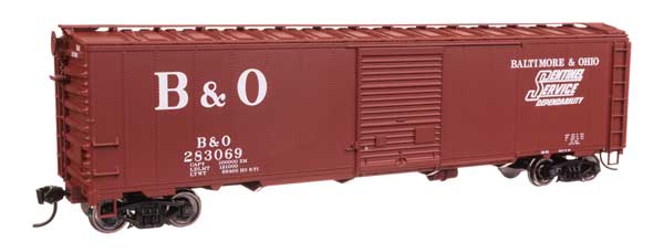 Walthers Mainline 46506 HO Scale 50' AAR Single Door Boxcar - Ready to Run -- Ba