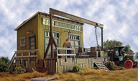 Bar Mills 482 HO Scale Cranberry Yard Freight House -- Kit