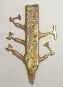 Cal Scale 425 HO Scale Nathan Diesel Air Horn (Brass Casting) -- 3-Chime K3