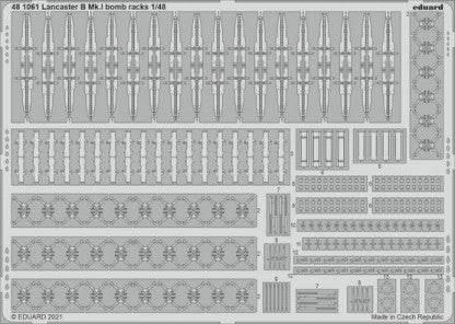Eduard 481061 1/48 Aircraft- Lancaster B Mk I Bomb Racks for HKM