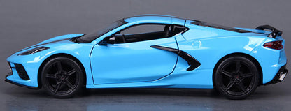 Maisto 31527BL 1/24 2020 Chevrolet Corvette Stingray Coupe, Blue