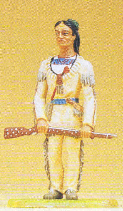 Preiser 54961 1/25 Scale Karl May Wild West Figure Winnetou