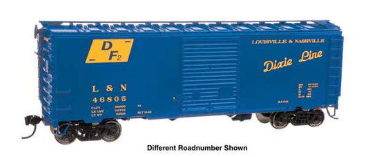 Walthers Mainline 910-45213 HO Scale 40' ACF Welded Boxcar RTR L&N #46809