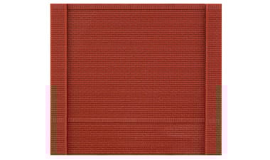 Design Preservation Models 30104 HO Scale Modular Building System(TM) -- Street/Dock Level Blank Wall Section - Kit pkg(4)