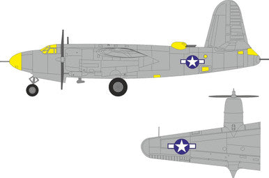 Eduard EX1138 1/48 B-26F Marauder US National Insignia