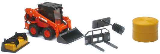 New Ray SS-33133C 1/18 Kubota SSV65 Skid Loader