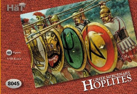 Hat Industries 8045 1/72 Greek Mercenary Hoplites (48)