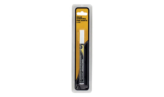 Woodland Scenics C1291 All Scale Road Striping Pen - White