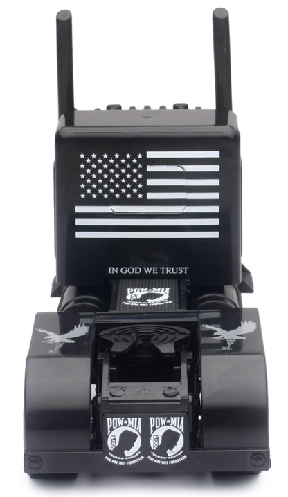 New Ray SS-11643 1/32 Peterbilt 379 Black Out POW/MIA Cab