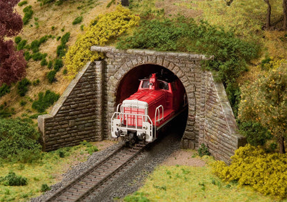 Faller 120558 HO Scale Single-Track Steam-Era Tunnel Portal Kit