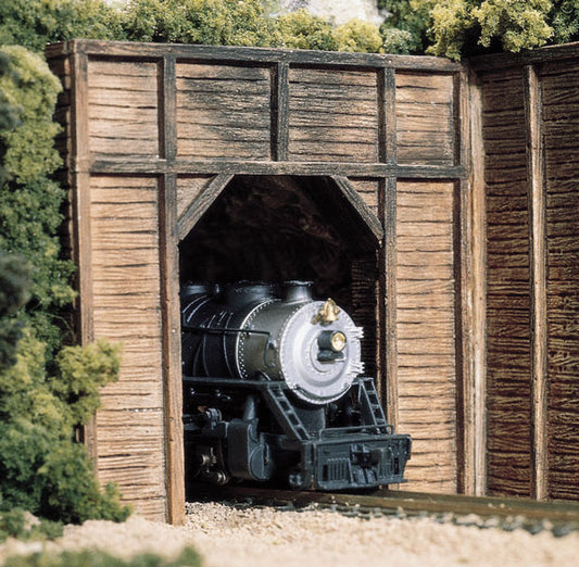 Woodland Scenics C1254 HO Scale Timber Single Portal