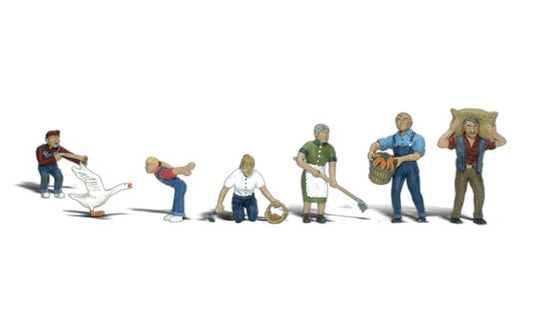 Woodland Scenics A1857 HO Scale Farm People
