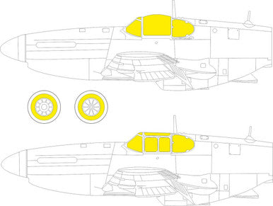 Eduard CX620 1/72 Paint Mask for ARMA HOBBY P-51B/C Canopy Mask Set