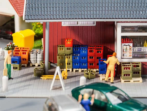 Faller 180353 HO Scale Beverage Sales Detail Set