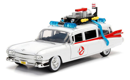 Jada Toys 99731 1/24 Scale Ghostbusters Ecto-1 - Hollywood Rides Opening Doors Opening