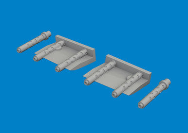 Eduard 6481092 1/48 Gun Barrels PRINT Brassin for ACADEMY Kit