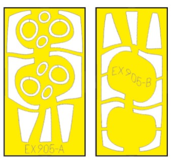 Eduard EX905 1/48 Mask Aircraft- Tornado IDS TFace for RVL & EDU