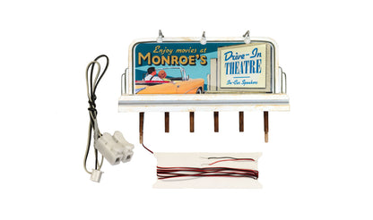 Woodland Scenics JP5794 HO Scale Monroe's Drive-In