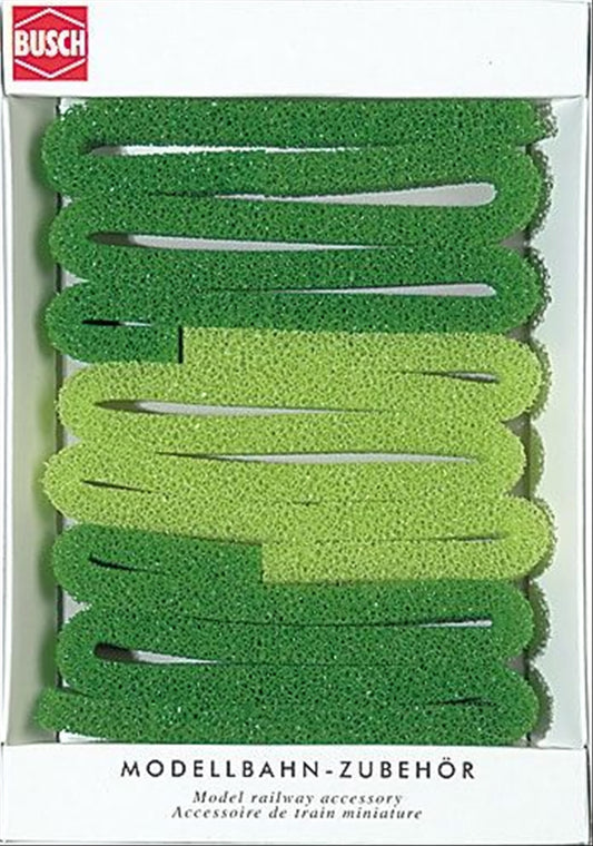 Busch 7151 HO/TT Scale Green Hedge, 59in (150cm)