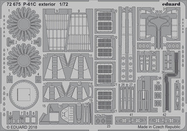 Eduard 72675 1/72 P-61C Exterior for Hobby Boss