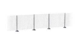 Walthers SceneMaster 949-9000 N Metal Industrial Fence Kit
