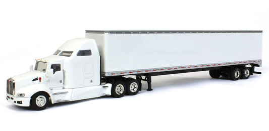 Spec Cast 37032 1/64 Kenworth T660 Sleeper, White Trailer