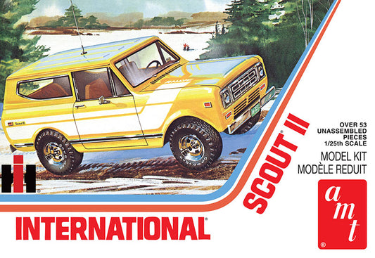 AMT 1248M 1/25 1977 International Scout II Model Kit