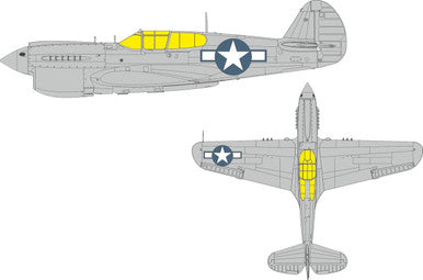 Eduard EX1134 1/48 P-40N US National Insignia