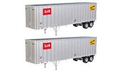 Walthers SceneMaster 949-2602 HO 40' Flexi-Van Louisville & Nashville