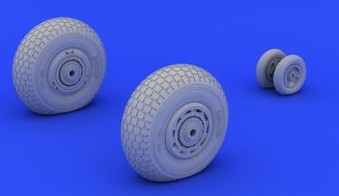 Eduard 672098 1/72 Aircraft- Shackleton AEW2 Wheels for RVL (Photo-Etch & Resin)